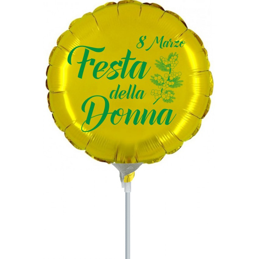 Palloncini Mylar CTX - Festa della Donna Minishape (9”)